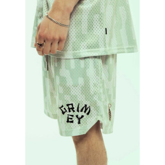 GRIMEY LUCKY DRAGON MESH BASKET SHORTS