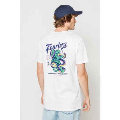 CAMISETA KAOTIKO FEARLESS WHITE