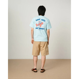 WE ARE NOT FRIENDS CAMISETA DROP ACID LIGHT BLUE