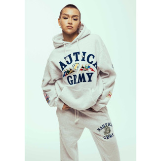 NAUTICA X GRMY HOODIE SPORT GREY