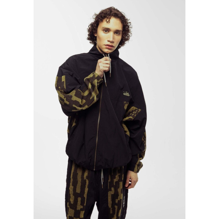 GRIMEY LUCKY DRAGON TRACK JACKET BLACK