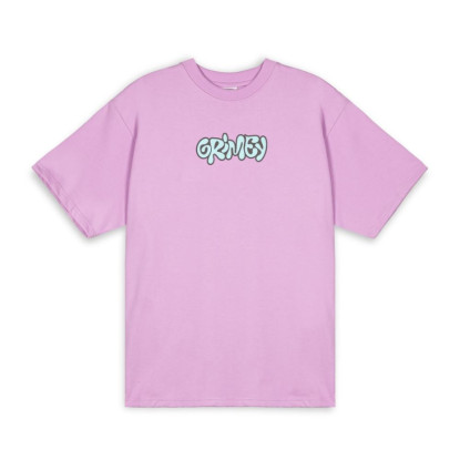 GRIMEY BLOODSUCKER OVERSIZED VIOLET TEE