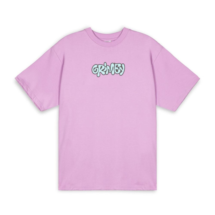 GRIMEY BLOODSUCKER OVERSIZED VIOLET TEE