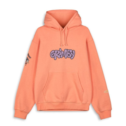 GRIMEY BLOODSUCKER VINTAGE HOODIE ORANGE 