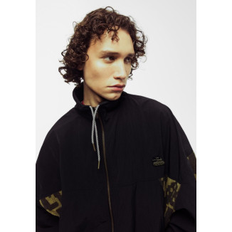 GRIMEY LUCKY DRAGON TRACK JACKET BLACK