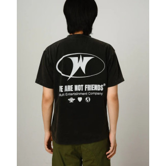 WE ARE NOT FRIENDS CAMISETA OG TYPO BLACK 