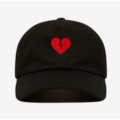 GORRA KAOTIKO SNAPBACK BROKEN HEART BLACK