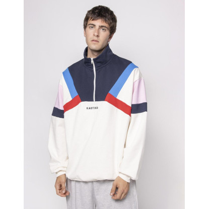 KAOTIKO CREW ZIP ALECK COLORBLOCK